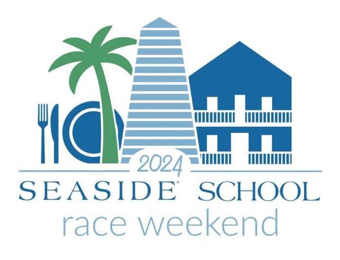 Seaside School Race Weekend 2024 logo