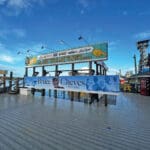 Bruce Cheves AJs Sign at docks